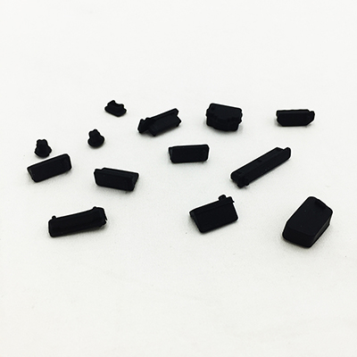 30sets Colorful Silicone Anti Dust Plug Cover Stopper Laptop dust plug laptop dustproof usb dust plug Computer Accessories: black