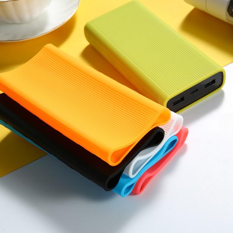 Model PB1050ZM External Anti-slip Silicone Protect case for xiaomi powerbank 3 10000mAh Super Flash Charger Accessories case