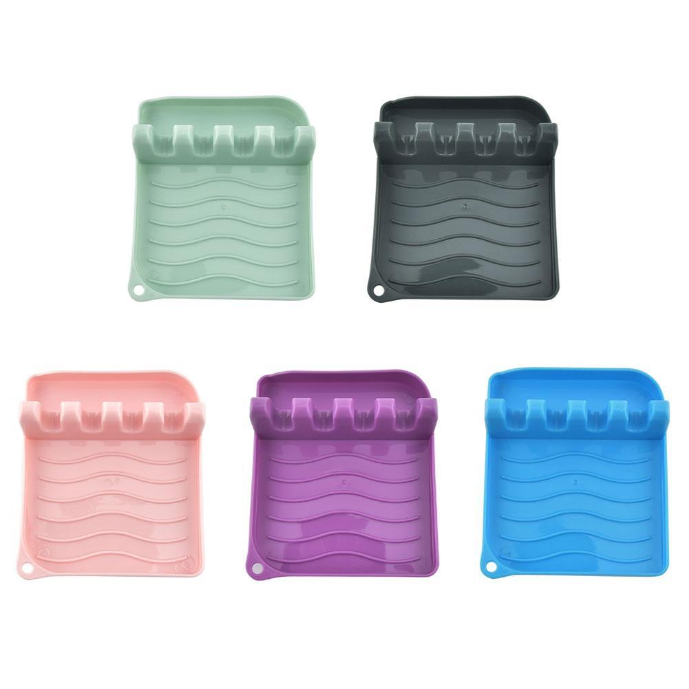 Multifunctional Soup Spoon Pad Pot Cover Bracket Non-slip Heat-resistant Suitable for Shovel Spoon Pliers Kitchen Gadgets