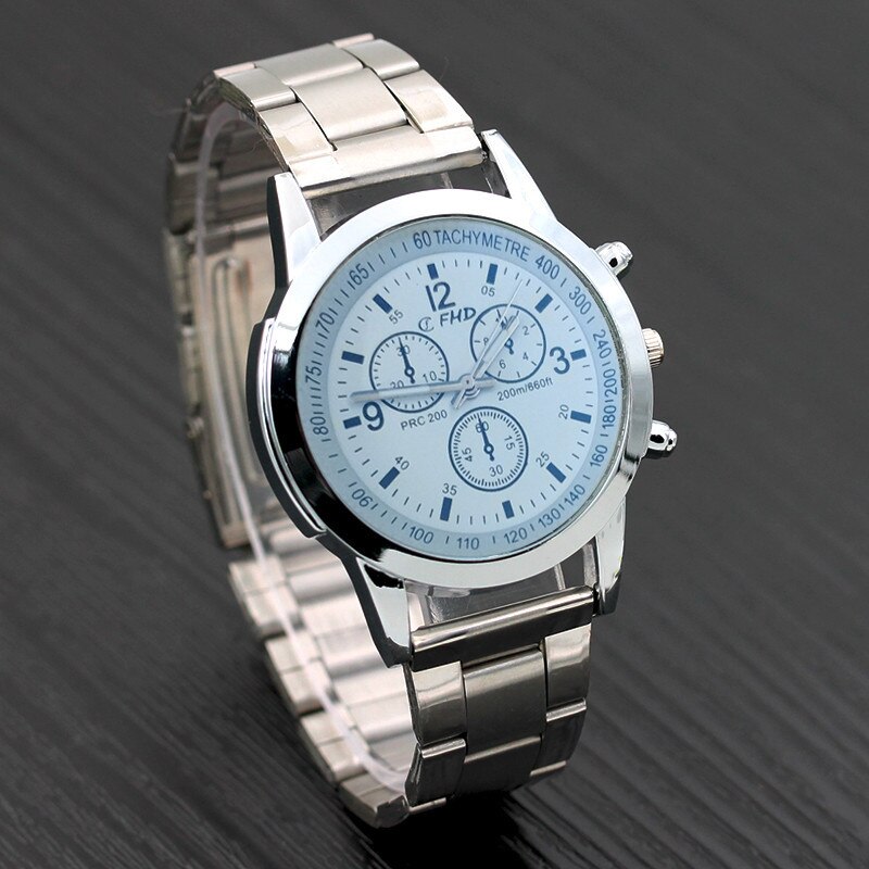 Mannen Automatische Horloge Saffier Luxe Mechanische Horloge Roestvrij Staal Waterdichte Horloge Mannen Relogio Masculino #2