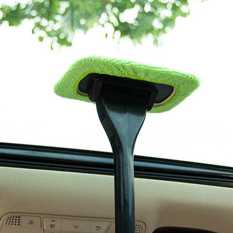 Car Dual-Use Dust Removal Defogging Glass Brush Front Glass Mop Car Window Cleaning Products