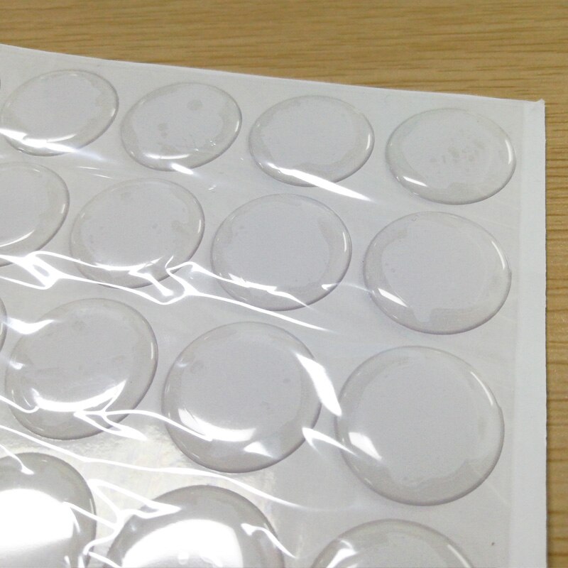 40/50 Uds parche de resina epoxi puntos tapas de botella DIY manualidades redondo 25MM pegatinas de tapa de botella autoadhesiva transparente cristal 3D