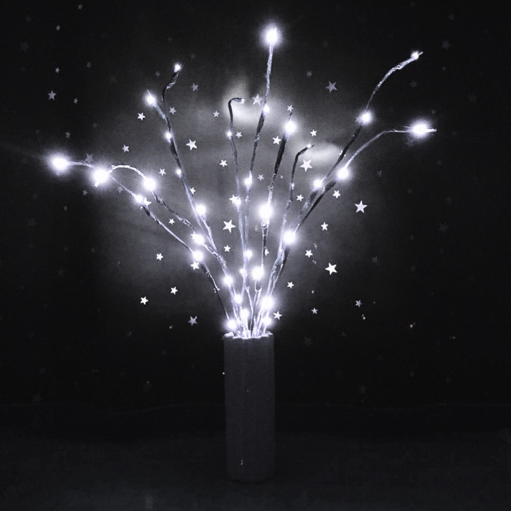 Led Willow Tak Lamp Kerst Vaas Bloemen Lichten 20 Lampen Thuis Party Garden Decor Desktop Bloem Decoratie Lichten Ls #25