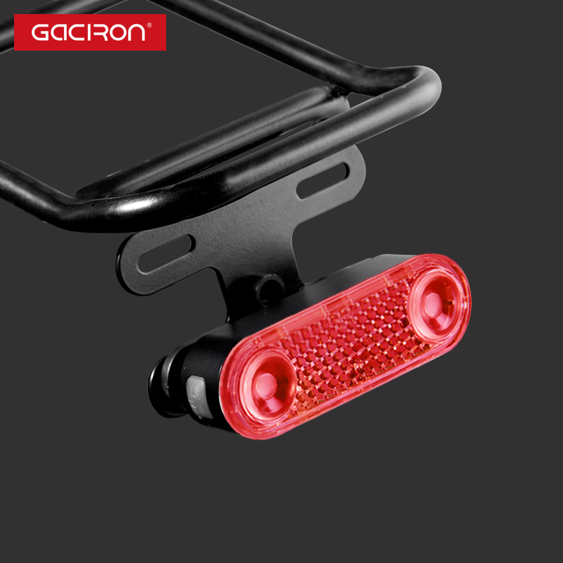 Smart Remmen Licht Fiets Kofferbak Mount 60Lm 100Hrs Remmen Visuele Waarschuwing Achter Bagagedrager Rack Lamp Led Lantaarn Achterlicht: Default Title