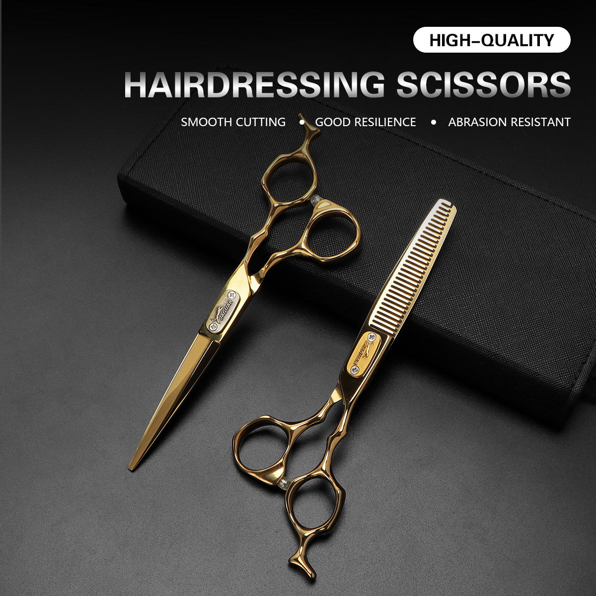 Hair Scissors Hair Thinning Cutting Clipper Barber 6 Inch Scissor Hair Shears Barber Shop Hairdressing Scissors