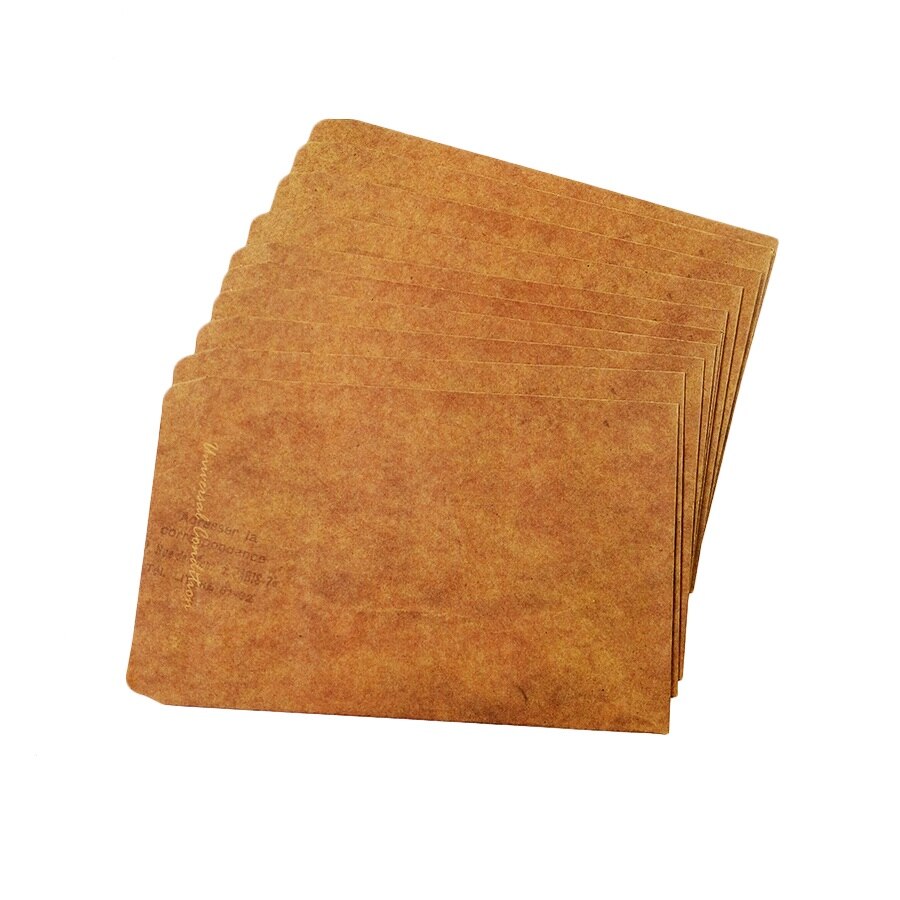 10Pcs/lot Envelopes Greeting Envelopes Kraft Paper Blank Postcard Invitation Letter Cards