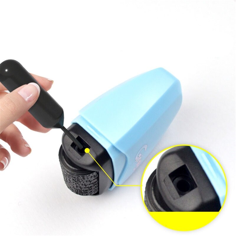 Stamp Seal Roller Theft Protection Code Guard Your ID Confidentiality Package