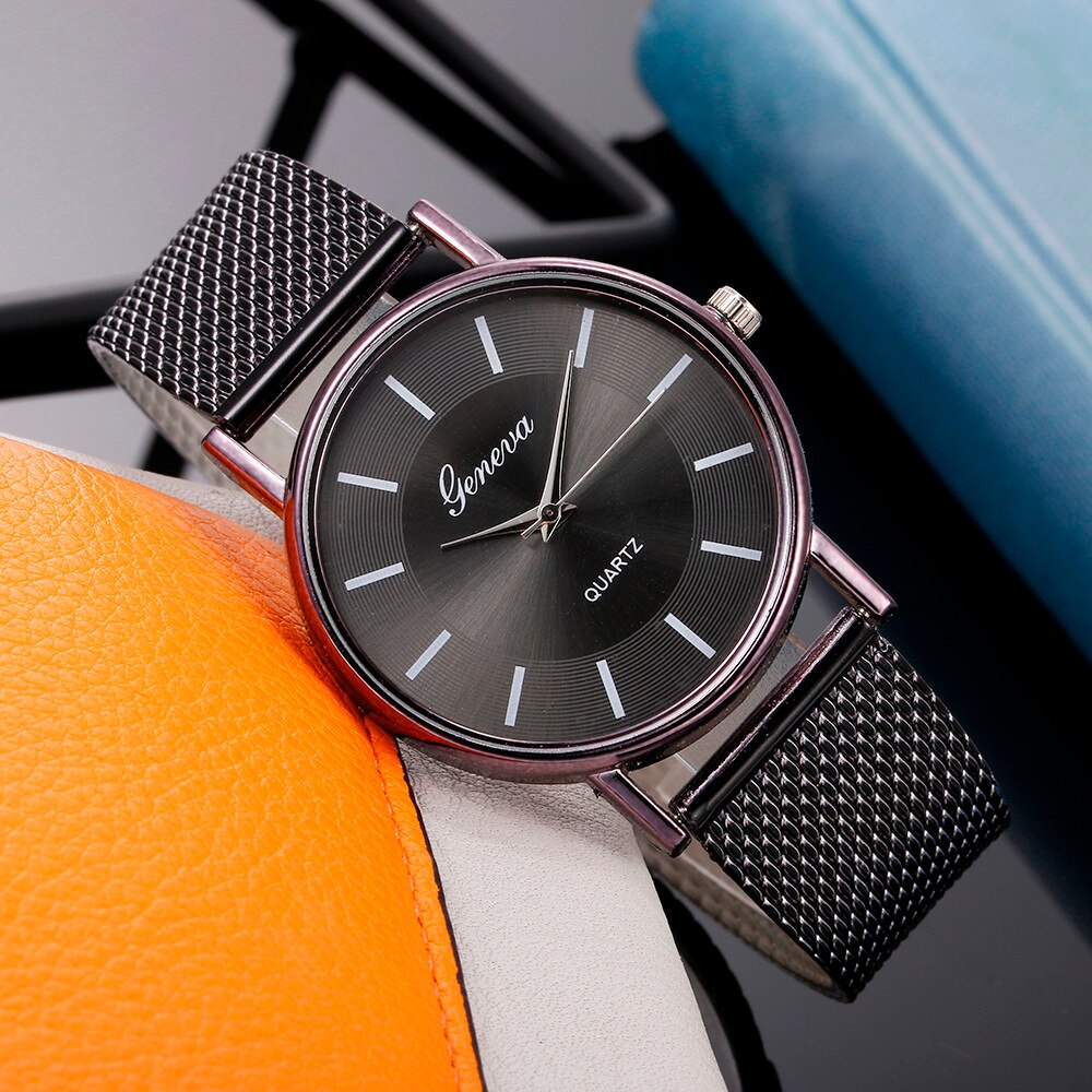 Quartz Horloge Vrouw High-End Blauw Glas Leven Waterdichte Onderscheiden Часы Наручные Женские Dames Horloges