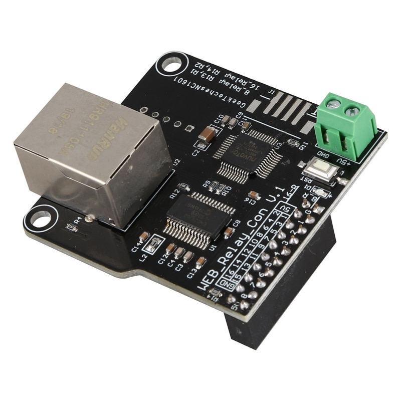 Network Web Server 16 Channels Relay Ethernet Controller Module: Default Title