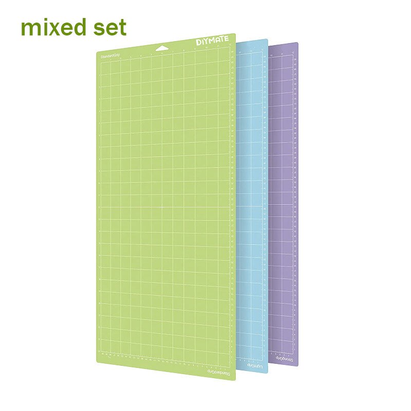 3pcs Cutting Mat Cutting Plotter Pad Pvc Patchwork Cut Pad Tools Durable Diy Handmade Cutting Plate Art Carving Art Tools: B mixed set
