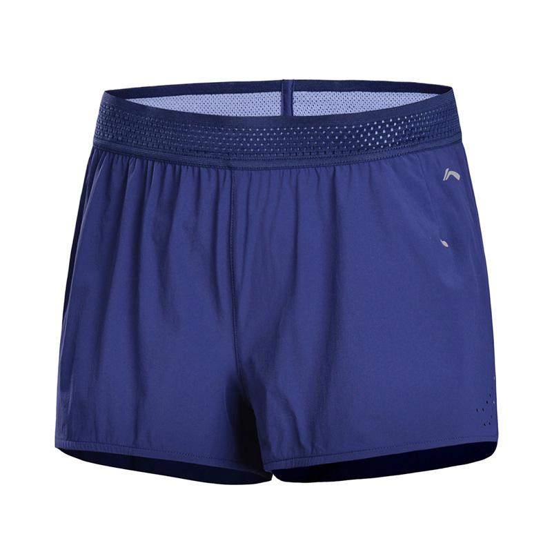 Li-Ning Women Running Shorts Regular Fit Comfort LiNing Breathable Sports Shorts AKSN012 CJFM18: AKSN012 4H / S