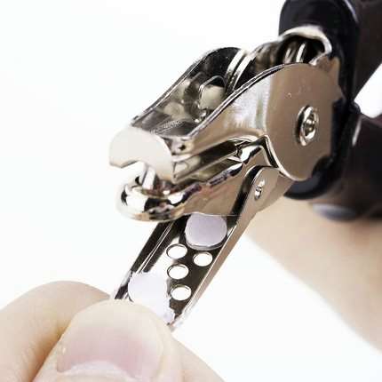 Punch hand-held single-hole circular hole document binding loose-leaf manual mini punching machine