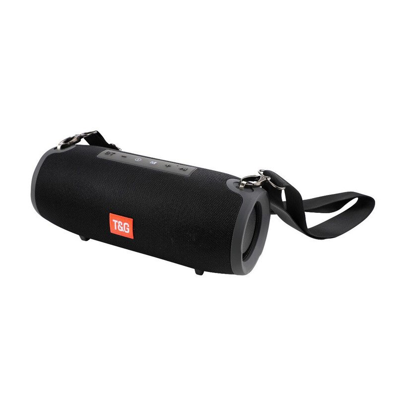 Hög effekt bärbara bluetooth högtalare utomhus kolumn dator trådlös subwoofer förstärkare stereo woofer högtalare soundcore: Svart