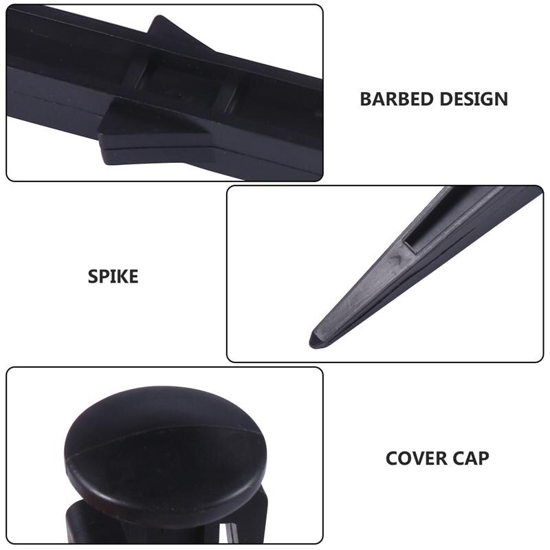 10 st 27cm/36cm nya plast tält staket tält markis fasta pinnar användbara tält spik tillbehör tält spikar
