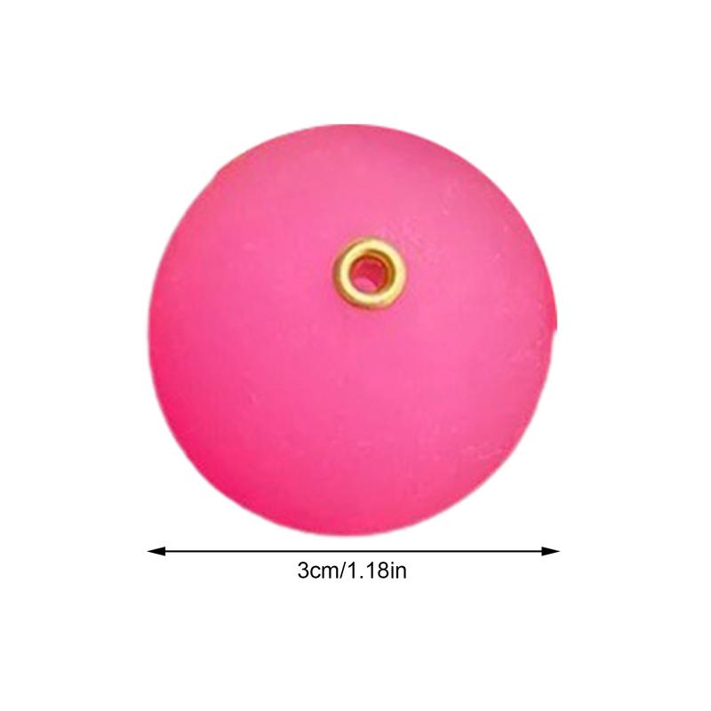 Fishing Bobbers Light up Slip Bobbers Buoyancy Ball Float Slip Fishing Rig Fishing Floats Bobbers Night Fishing Bobber Stops