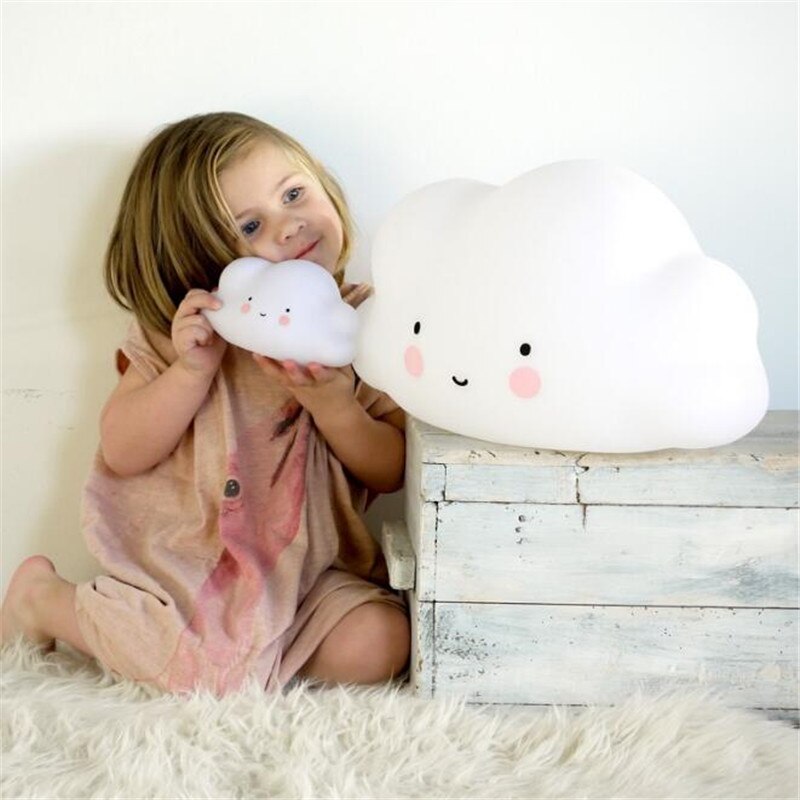 Cartoon Cute LED Kids Sleep Light Silica Gel Luminous Nightlight Lovely Lamp Sun Silicone Baby Room Light Toys