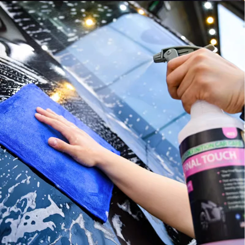 Autopoetsdoek Magische Klei Doek Voor Auto Detaillering Met Blauwe Klei Bar Handdoek Wassen Gereedschap Accessoires Verwijderen Ijzer Power