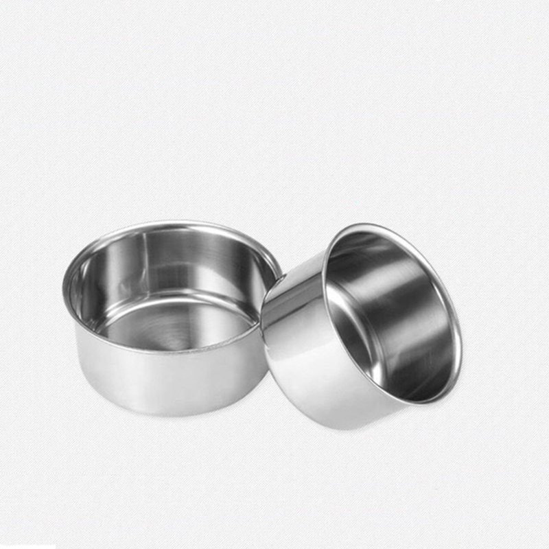 Terrines Rvs Zilveren Ronde Kruiden Kom Barbecue Olie Pan Soeppan Wastafel Camping Outdoors Keuken Tool