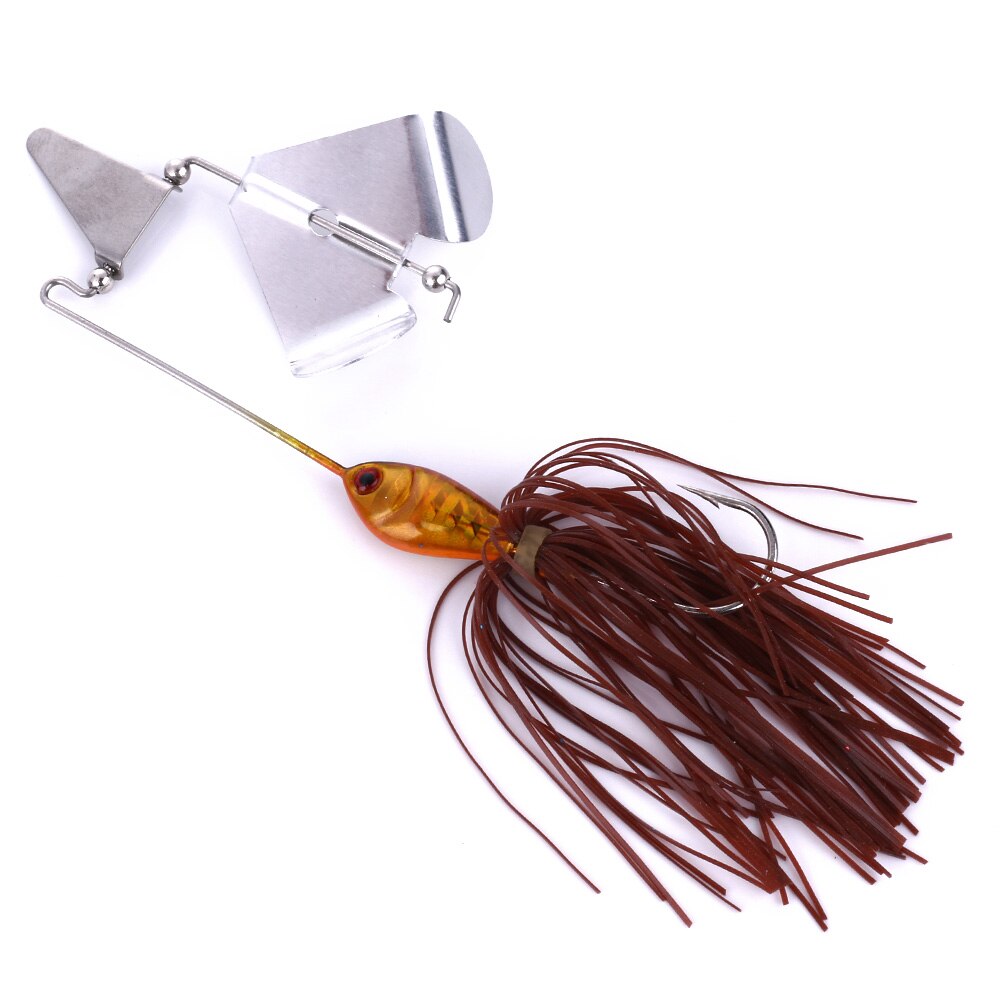 Buzzbait Spinner Bait 18g with Bass Fishing Spoon Lure Metal Jig Jigging lure Swimbait Spinnerbait