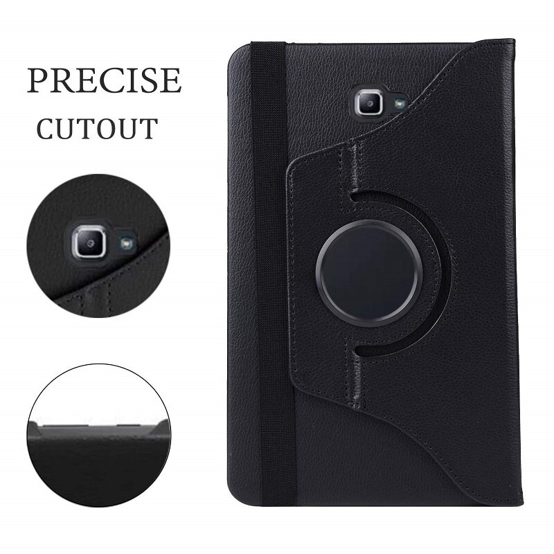 Pokrywa dla Samsung Galaxy Tab A 10.1 przypadku 360 obrotowy stojak kılıf na Samsung Galaxy Tab A 10 cal SM-T580 SM-T585 etui na tablety