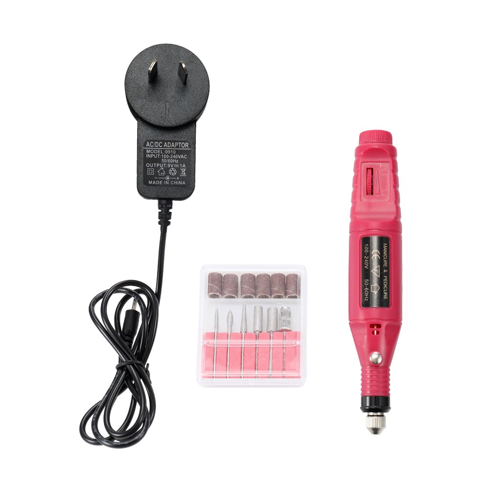 1 Set Mini Rotary Electric Grinder Tool Craft Drill Hobby Grinding Machine Sanding Engraving Set Tool