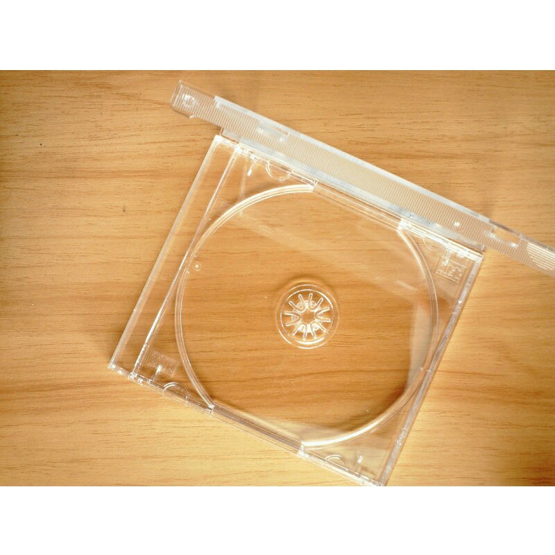 1Pcs Standaard Clear Lade Cd Jewel Case Hold 1 Disc