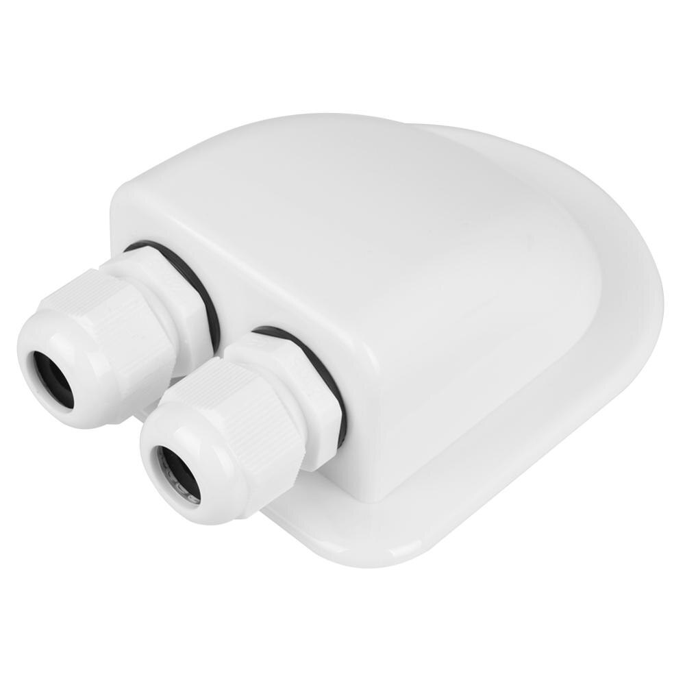 Solar Car Junction Box Roof Wire Entry Gland Box Solar Panel Cable Motorhome Caravan Junction Box Caravan Accessories: Default Title