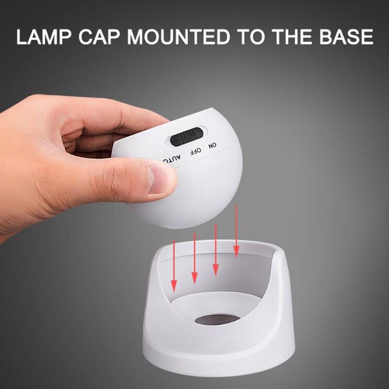 LED Motion Sensor Light 360 Degree Night Porch Light Outdoor Indoor Bright Wireless Ceiling Lamp Rechargeable Wall Nightlight