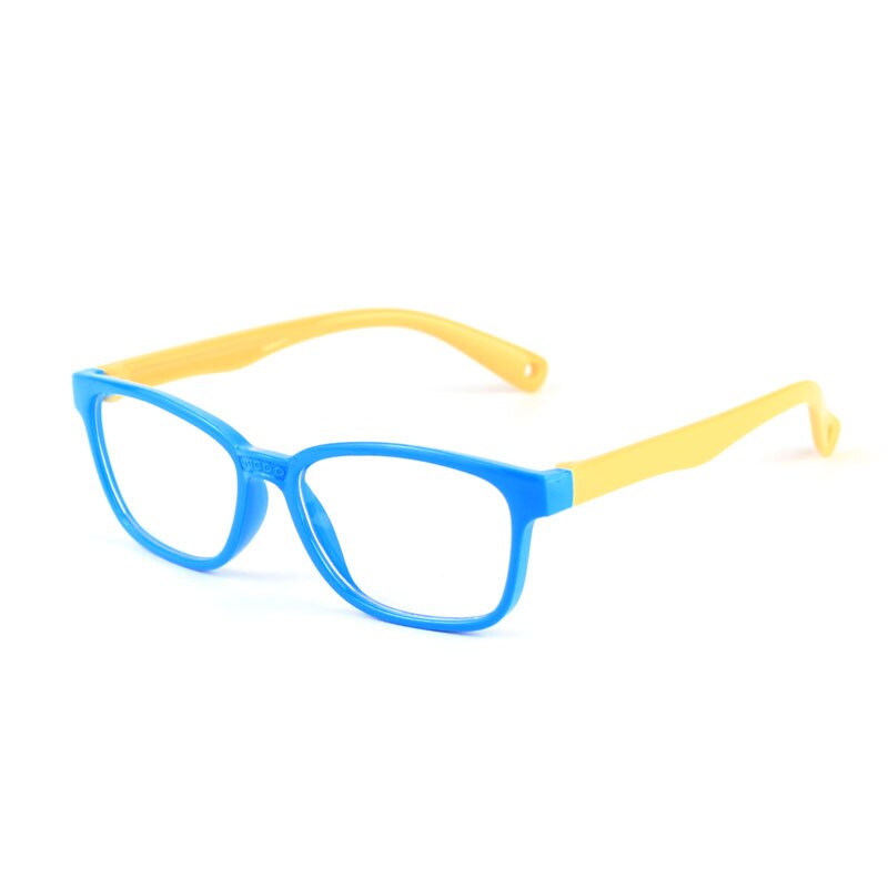 Vanlook okulary blokujące niebieskie światło komputerów dla dzieci gry ochrona ekranu UV okulary chłopcy dziewczęta okulary krzemionkowe: niebieski żółty