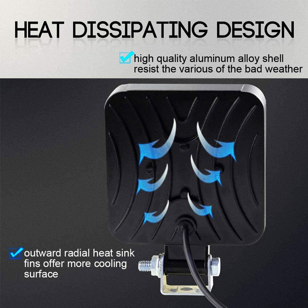 4pcs led bar 48W driving lights 12V 24V for car 4x4 ATV Truck Jeep UTV SUV Boat off road car accessories lights led bars IP68