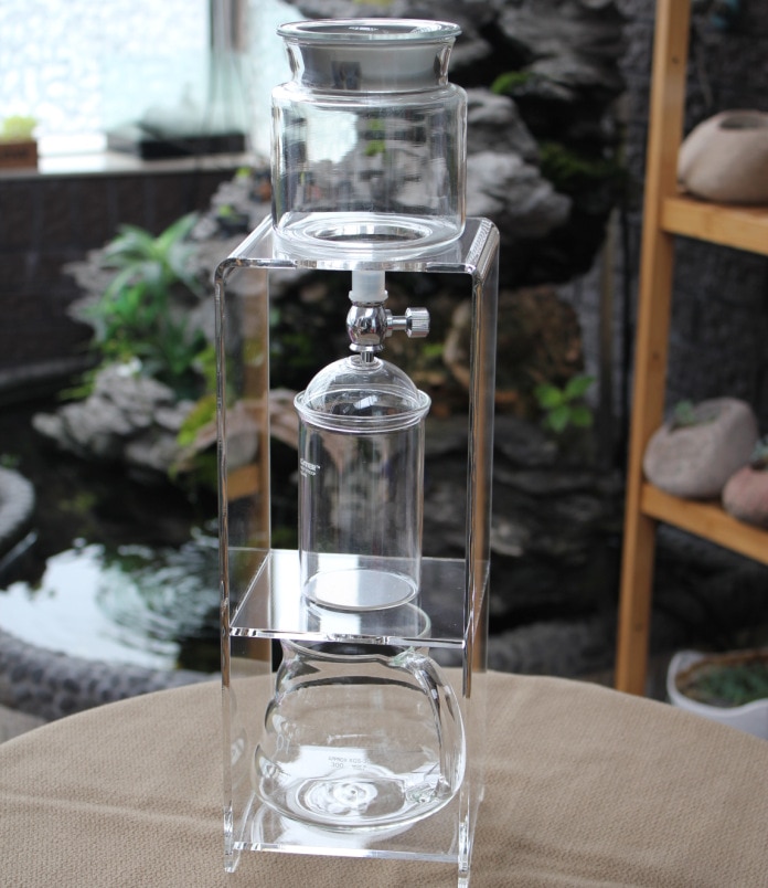 Acrylic ice drip coffee brewer 350ml/600ml/800ml iced drip coffee percolator MINI Dutch Cold Ice coffee dripper