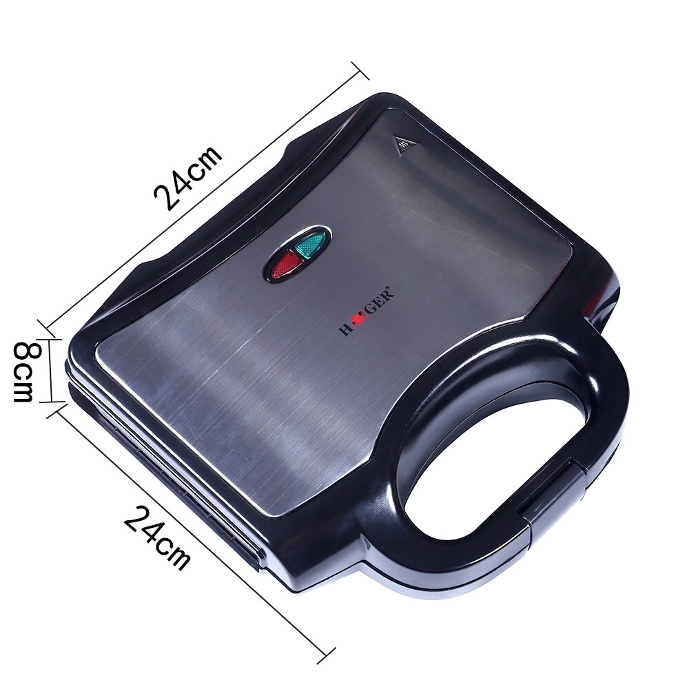 Maison Mini Triangle Sandwich Maker 220V pain grille-pain personnel petit déjeuner Machine friture oeuf outil acier inoxydable 750W