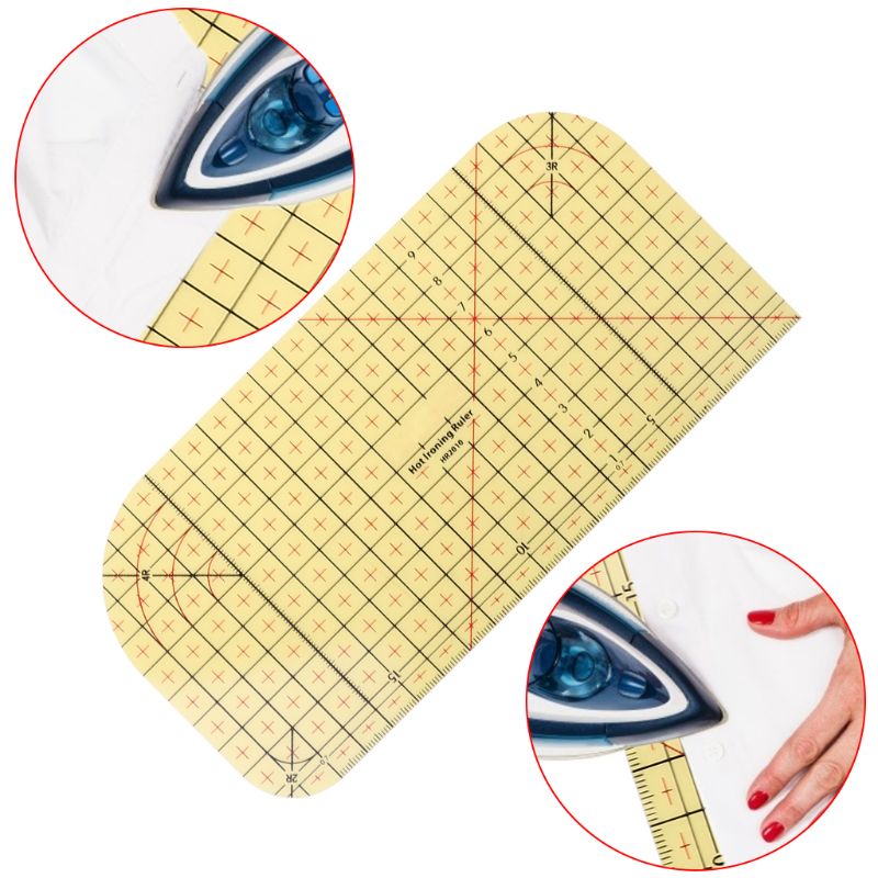 Règle de repassage haute température, bricolage, accessoires de couture outils de couture patchwork 57BB