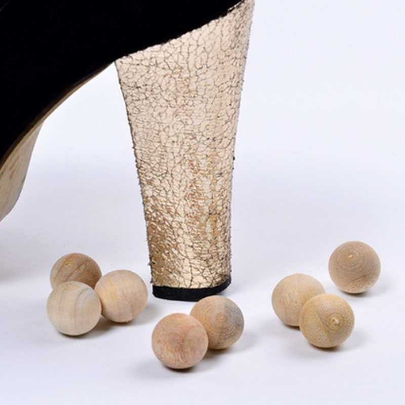 6 stuks/zak houten mottenballen natuurlijke kamferballen kleding schimmelwerend voorkomen ongedierte vochtwerend geurbestrijding