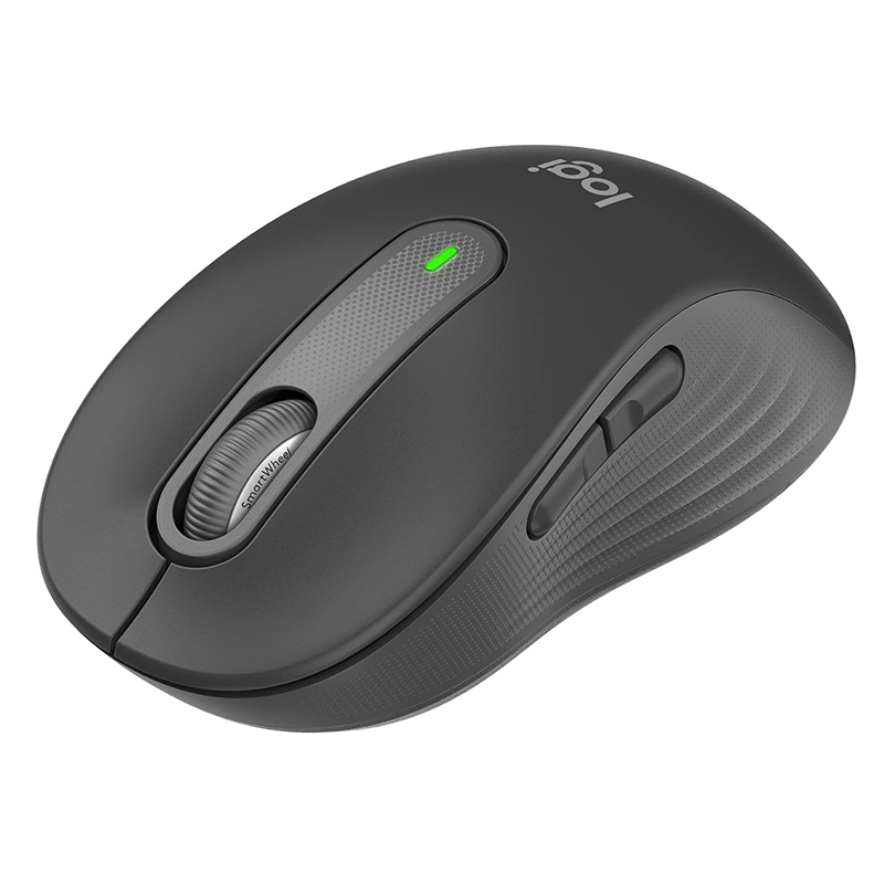 Original Logitech M650 Wireless Bluetooth Mouse Silent Office Laptop Mice For PC/Mac/Multi-Device Right Hand Mouse: black