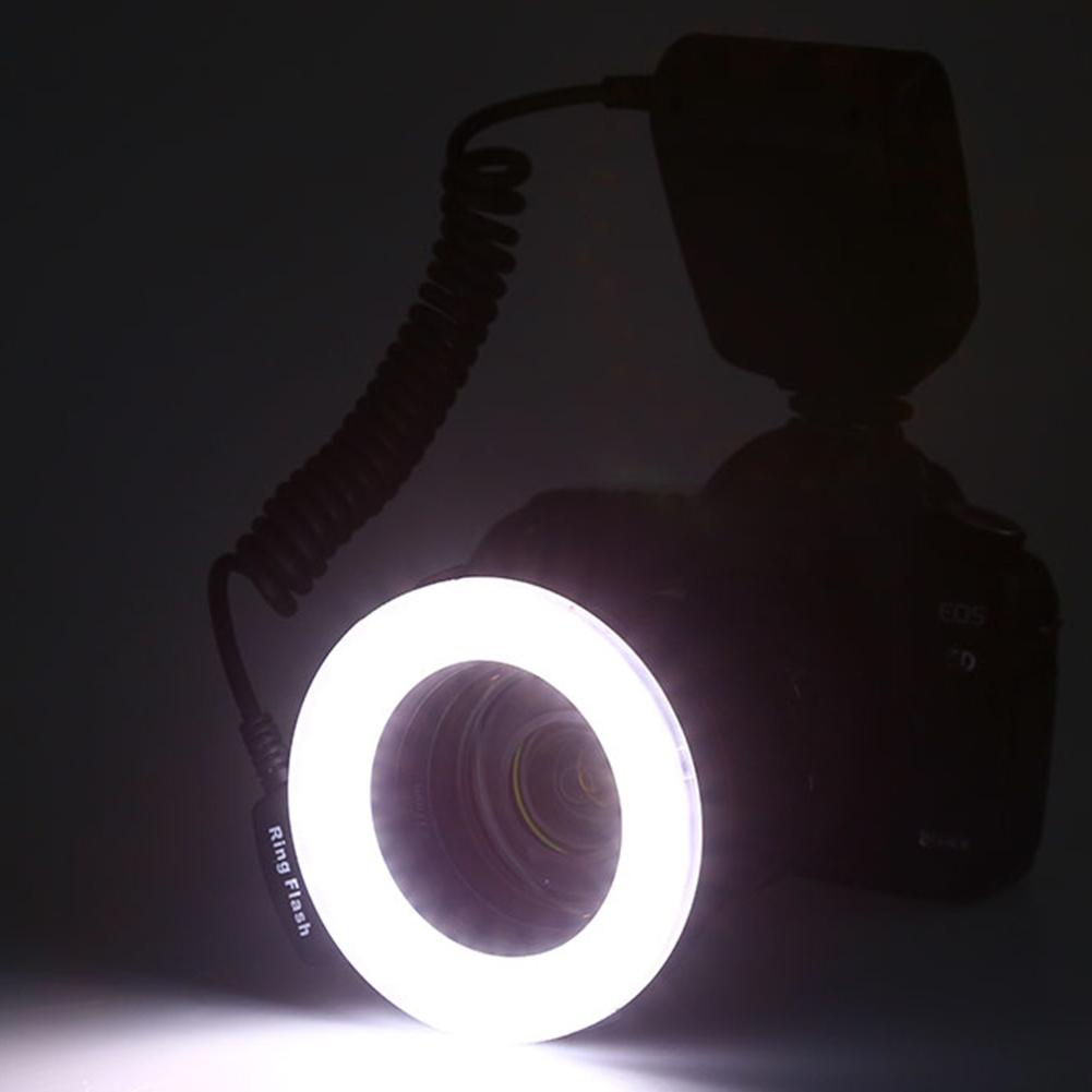 Portable ring light for Nikon Canon Olympus DSLR Circular Flashlight Filling Lamp Digital Single Lens Macro Ring Light