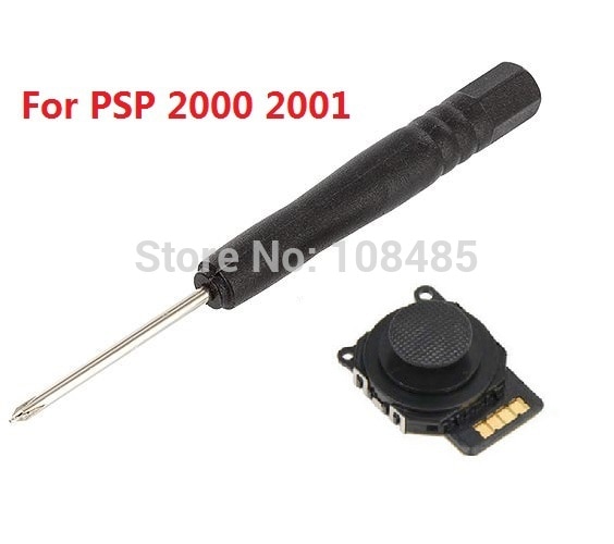 HOTHINK Zwart Vervanging 3D analoge joystick Knop Voor PSP 2000/PSP200x 2001 2004/PSP 2007