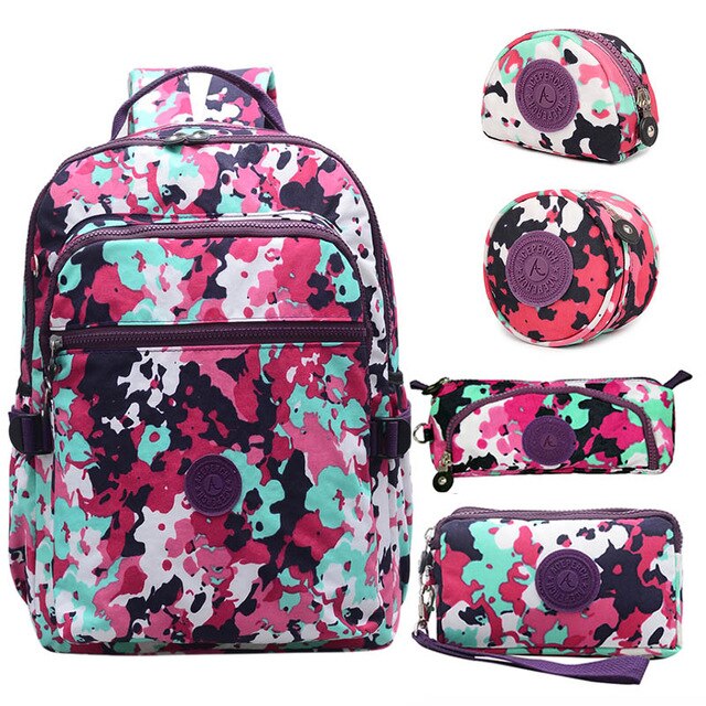 ACEPERCH Ragazza Zaini Delle Donne di Scuola Zaino per le Ragazze Adolescenti Mochila Feminina Ragazzi Del Computer Portatile Bambini Mochila sac a dos: Cloud