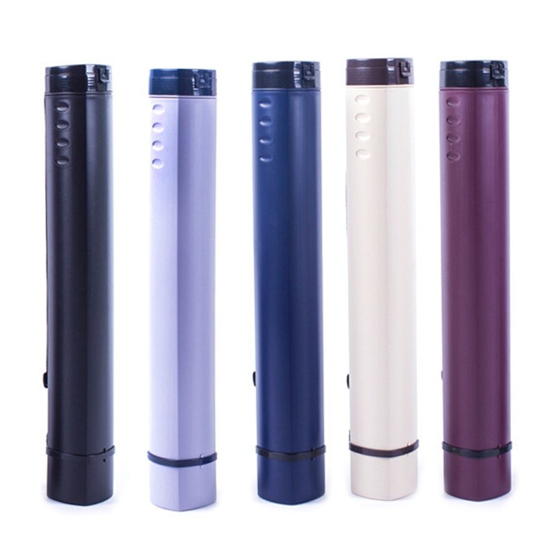 Square Drawing Tube Adjustable Portable Drawing Poster Tube for artist Supplies