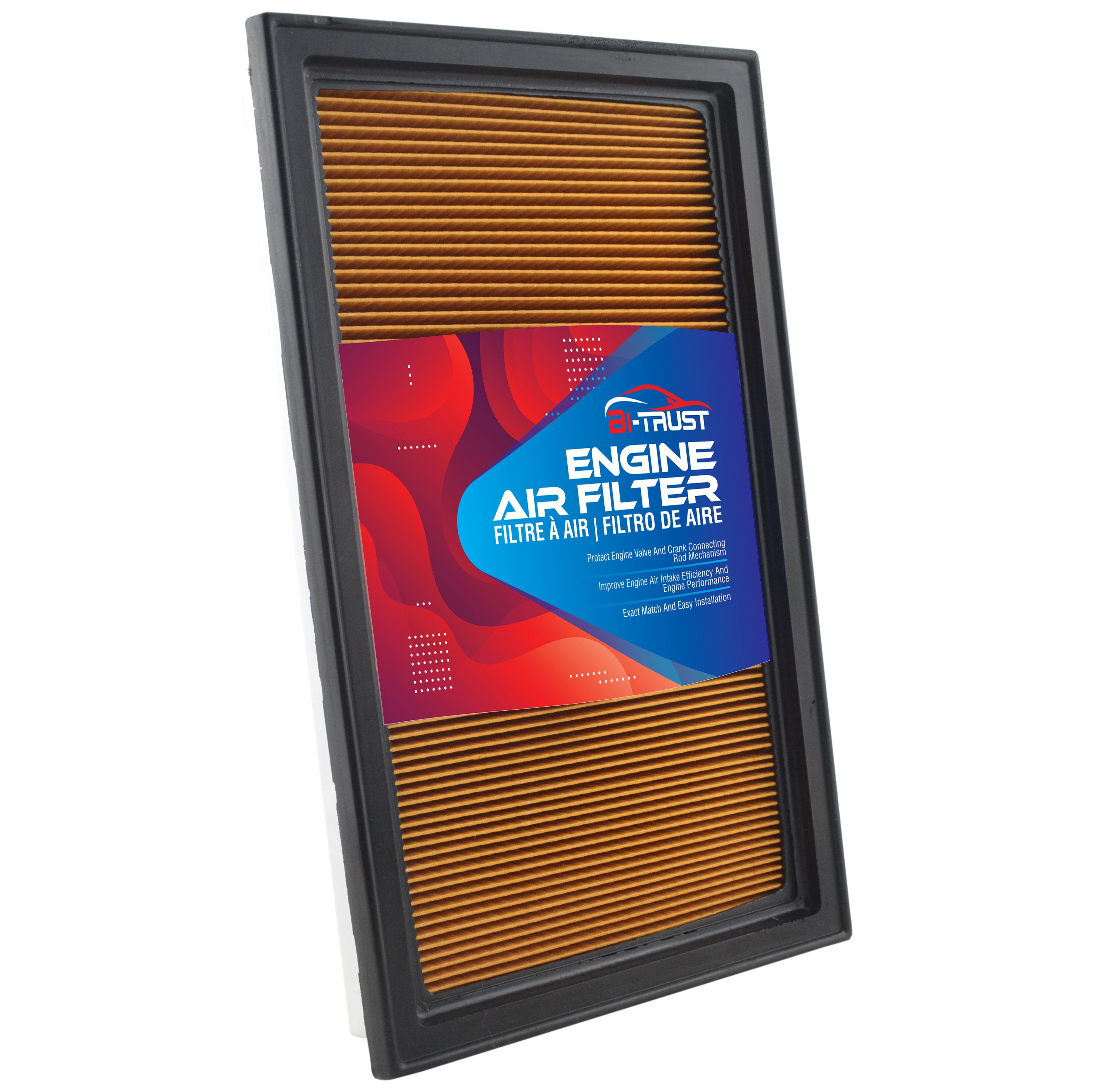 Bi-Trust Engine Air Filter for Infiniti FX35 G35 G20 Nissan Altima Frontier Maxima Murano Pickup X-Trail Subaru Legacy Saab