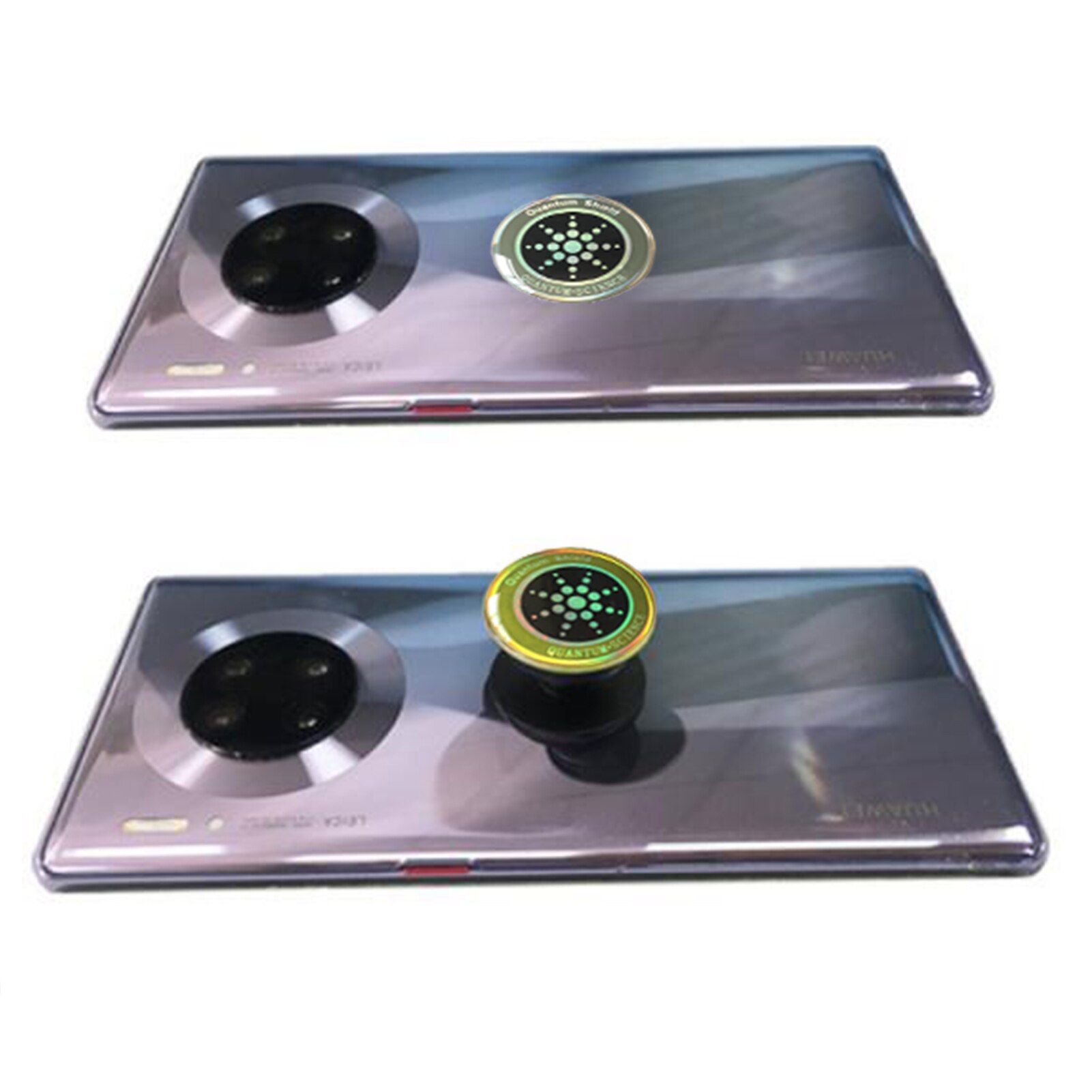 Pegatinas antiradiación para teléfonos móviles, escudo electromagnético de forma redonda, parches de ondas electromagnéticas, 1 Uds.