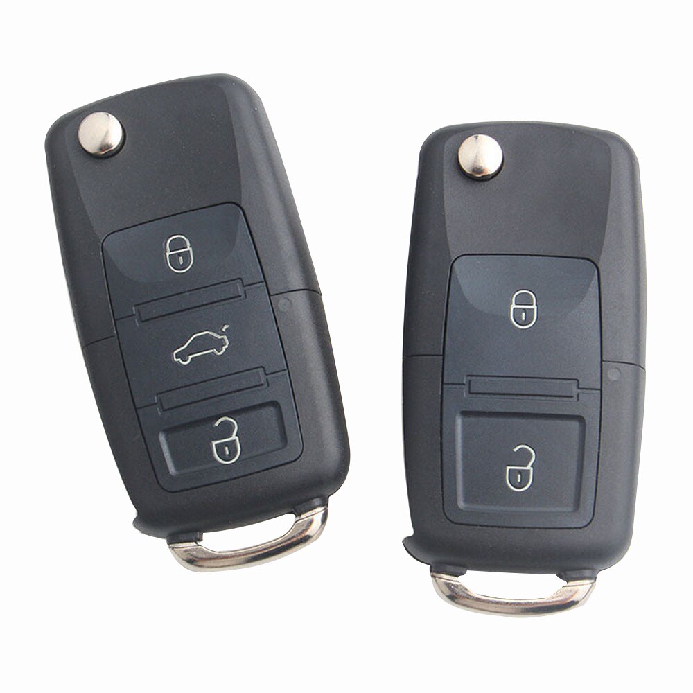 ABS Key Shell Replacement B5 2 Button 3 Buttons Fit for Volkswagen Car Accessiones