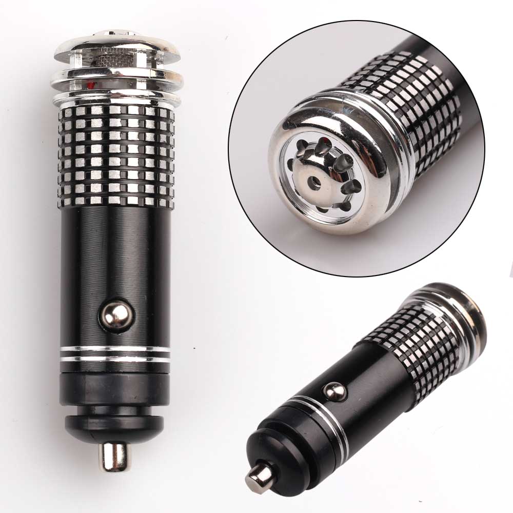 Mini 12V Car Air Purifier Auto Car Fresh Air Anion Ionic Purifier Oxygen Bar Ozone Ionizer Cleaner Car Air Freshener