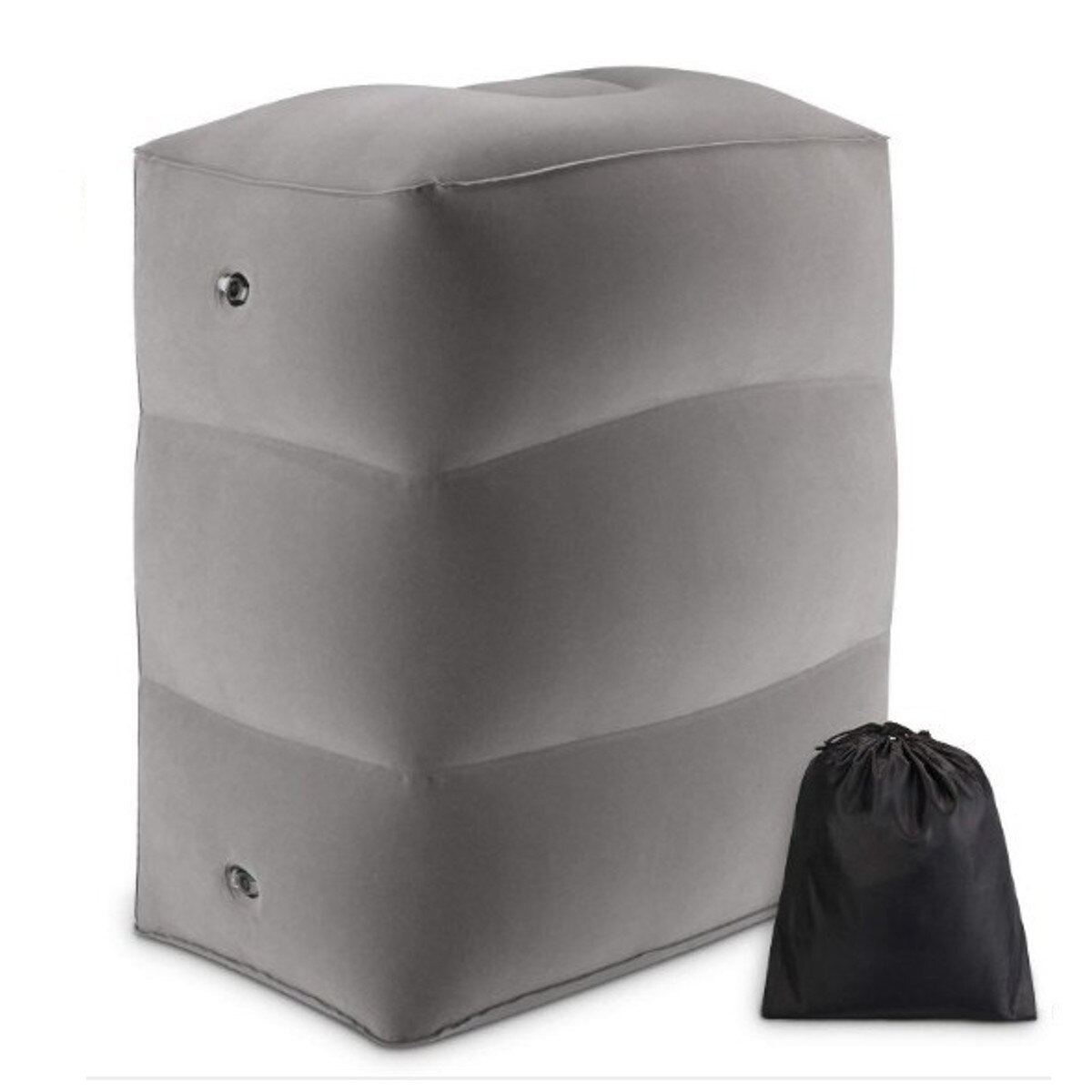 Newest Useful Inflatable Portable Travel Footrest Pillow Plane Train Kids Bed Foot Rest Pad: 2