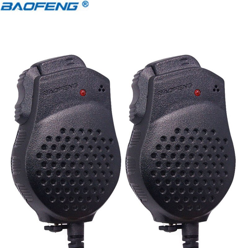 Microfono Dual PTT Mengshen Per Walkie Talkie UV-82 - Compatibile Con Modelli UV Series