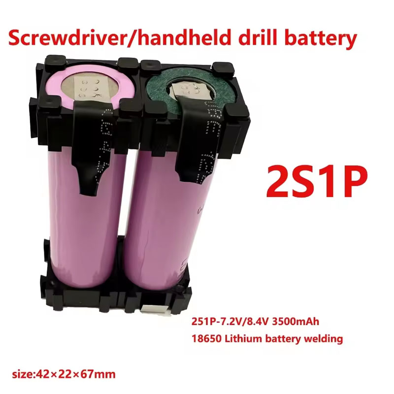 2S1P 3S2P 4S1P~5S2P 6S2P 18650-35E Akku benutzerdefinierte 18650-35E Akku Schweißen 3500 mAh / 7000 mAh Akku 7,4 V bis 25,2 V: Lila