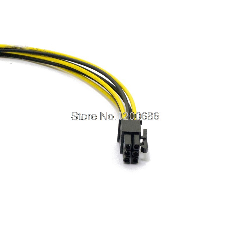 Cpu 4pin transfer card 6pin power supply wire harness 2 Pack 4-Pin Male to 8-Pin Female PCI Express Power wire harness