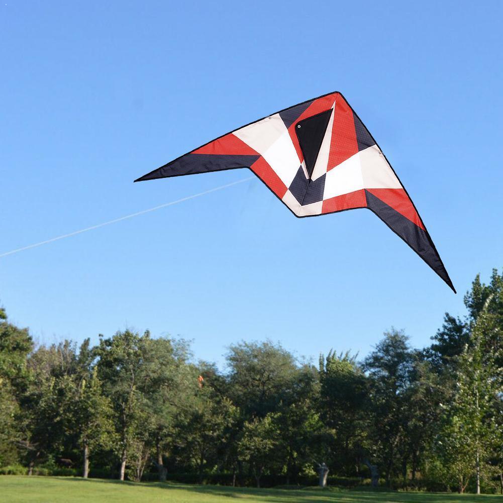 Outdoor Color Triangle Kite With 30m Dual Line Flying Triangle Outdoor ...