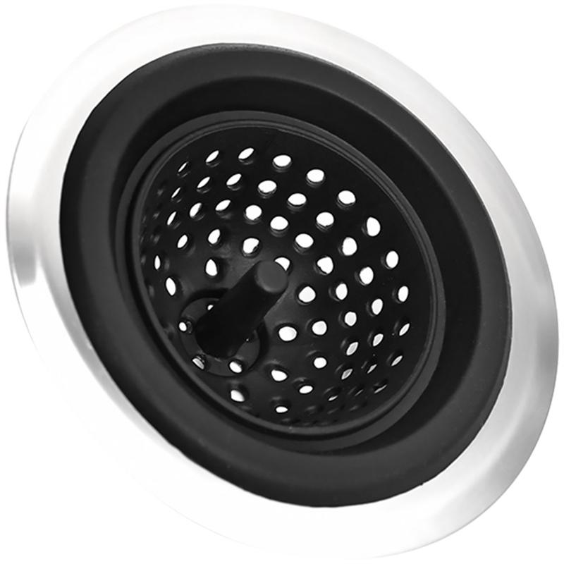Sink Filter Sign 1PC Kitchen Sink Filter Screen Silicone Stainless ... – Grandado