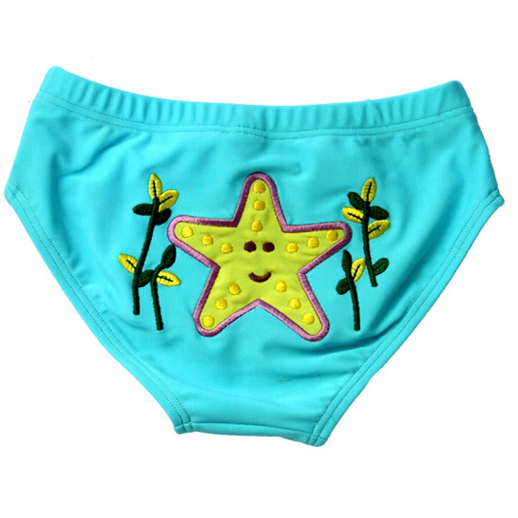 CHAMSGEND Kleinkind Baby Jungen Mädchen freundlicher Badehose Karikatur Gedruckt Hosen Bademode 19kann17 P35: BU